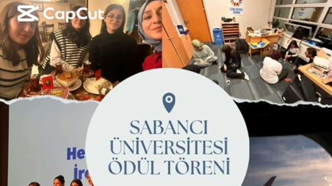 Kadına Yönelik Şiddet konusunda farkındalık yaratma amacıyla bir toplumsal duyarlılık projesi kapsamında Sabancı Üniversitesinden 3.cülük Ödülü